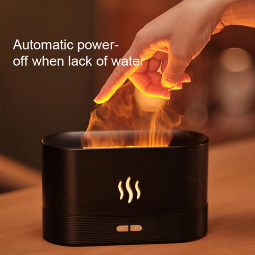 Aroma Diffuser Air Humidifier Flame Lamp